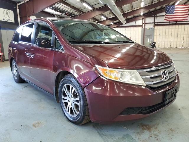 5FNRL5H48CB039346 - 2012 HONDA ODYSSEY EX BURGUNDY photo 1