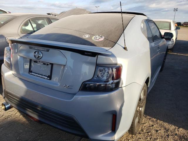 JTKJF5C75E3066759 - 2014 TOYOTA SCION TC GRAY photo 4