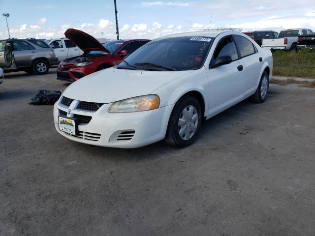 1B3EL36X84N152329 - 2004 DODGE STRATUS SE WHITE photo 2