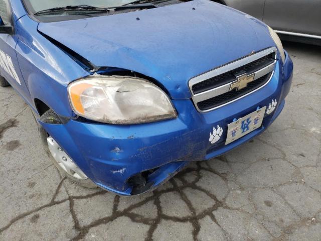 KL1TD5DE9BB230820 - 2011 CHEVROLET AVEO LS 蓝色 照片 9