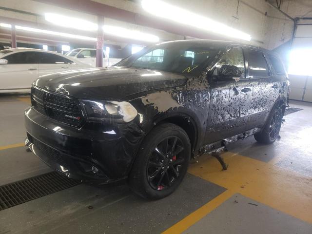 1C4SDJCT0HC643709 - 2017 DODGE DURANGO R/ BLACK photo 2