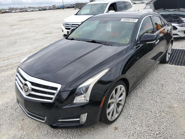 1G6AE5S32D0135709 - 2013 CADILLAC ATS PREMIU BLACK photo 2