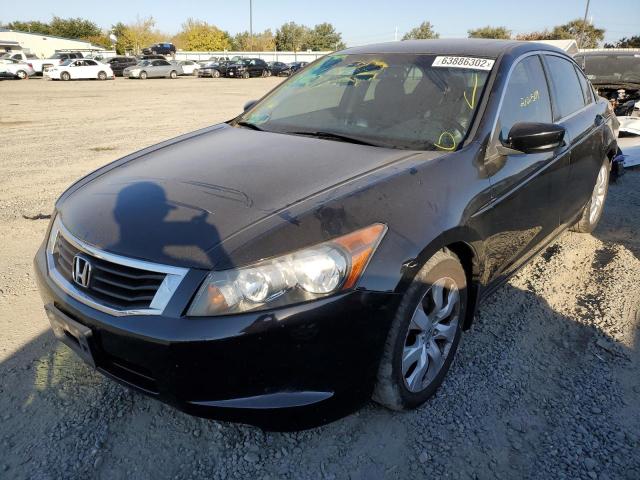 1HGCP2F83AA044623 - 2010 HONDA ACCORD EXL BLACK photo 2