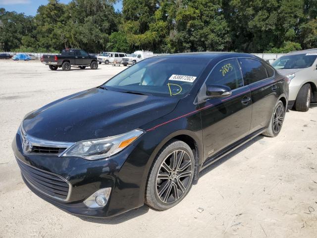 4T1BK1EB7FU137825 - 2015 TOYOTA AVALON XLE BLACK photo 2