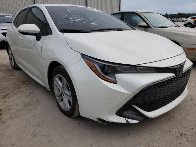 JTND4RBE1L3103915 - 2020 TOYOTA COROLLA SE WHITE photo 1