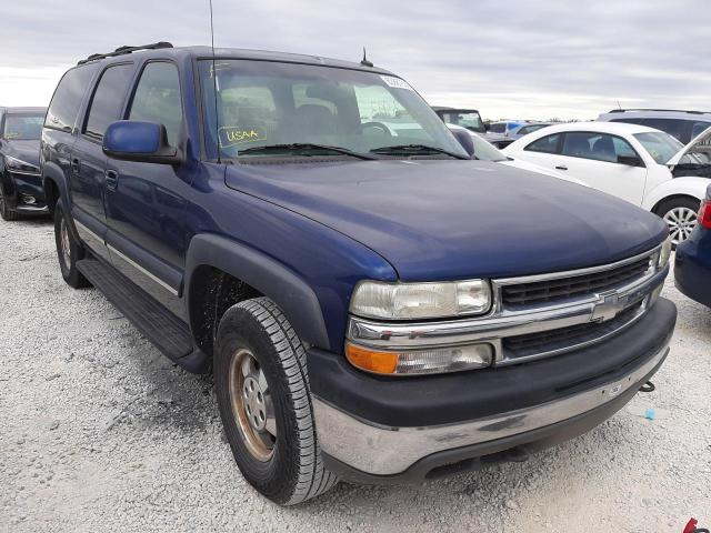 1GNFK16Z02J324179 - 2002 CHEVROLET SUBURBAN K BLUE photo 1