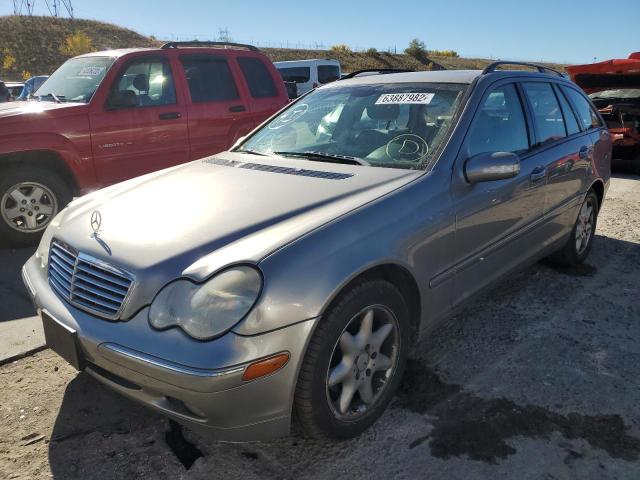 WDBRH61J74F481215 - 2004 MERCEDES-BENZ C 240 SPOR TAN photo 2