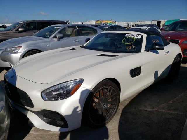 WDDYK7HA2JA020786 - 2018 MERCEDES-BENZ AMG GT WHITE photo 2