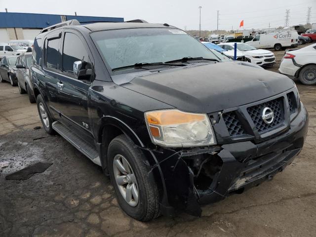 5N1BA08C88N631013 - 2008 NISSAN ARMADA SE BLACK photo 1