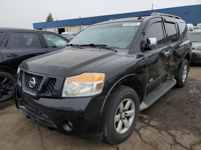 5N1BA08C88N631013 - 2008 NISSAN ARMADA SE BLACK photo 2