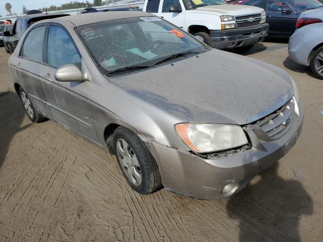 KNAFE122665275252 - 2006 KIA SPECTRA LX TAN photo 1