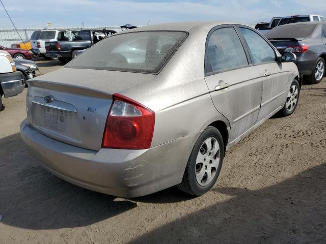 KNAFE122665275252 - 2006 KIA SPECTRA LX TAN photo 4