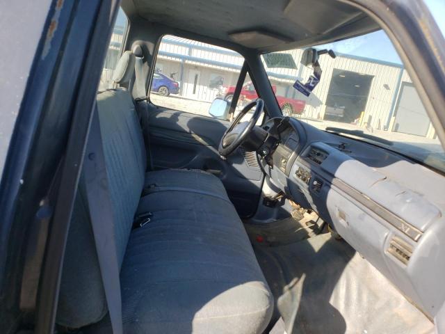 1FTEF15Y6PLA88909 - 1993 FORD F150 BLUE photo 5