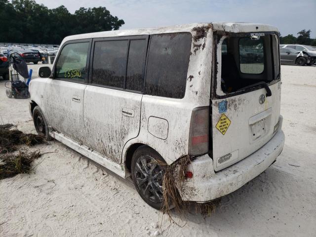 JTLKT324350174187 - 2005 TOYOTA SCION XB თეთრი ფოტო 3