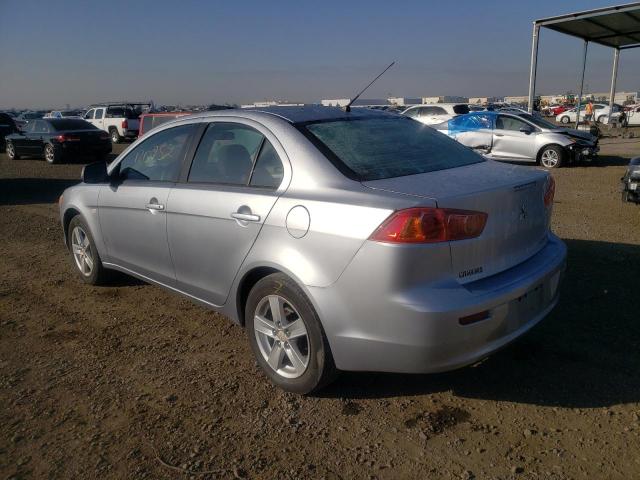 JA3AU26U29U024223 - 2009 MITSUBISHI LANCER ES/ SILVER photo 3