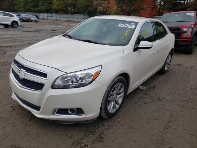 1G11D5RR6DF115589 - 2013 CHEVROLET MALIBU 1LT თეთრი ფოტო 2