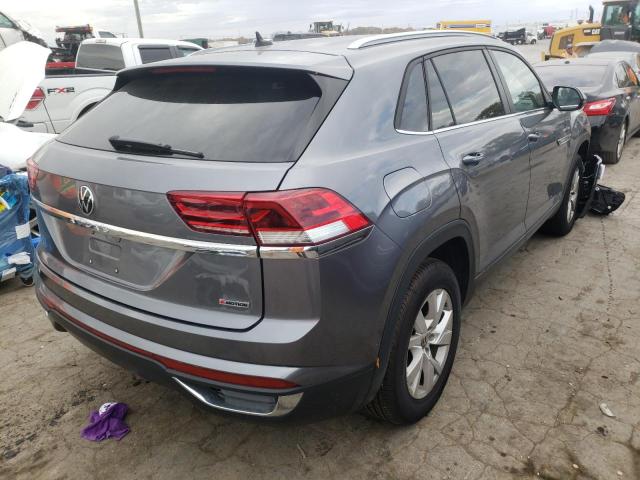 1V2GC2CA9LC226366 - 2020 VOLKSWAGEN ATLAS CROS Серый фото 4