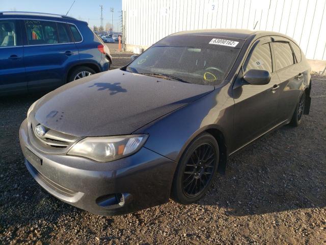 JF1GH6A65AG807559 - 2010 SUBARU IMPREZA 2. GRAY photo 2