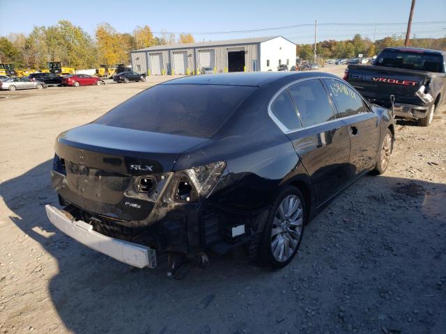 JH4KC1F95EC003847 - 2014 ACURA RLX ADVANC BLACK photo 4