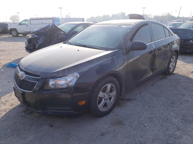 1G1PC5SBXE7387617 - 2014 CHEVROLET CRUZE LT BLACK photo 2