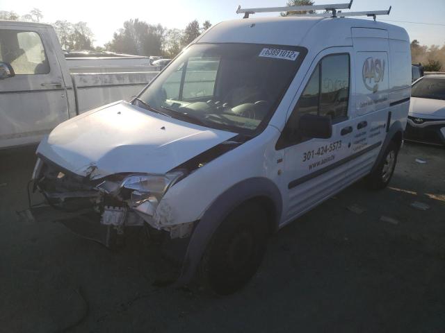 NM0LS7BN3DT169536 - 2013 FORD TRANSIT CO WHITE photo 2