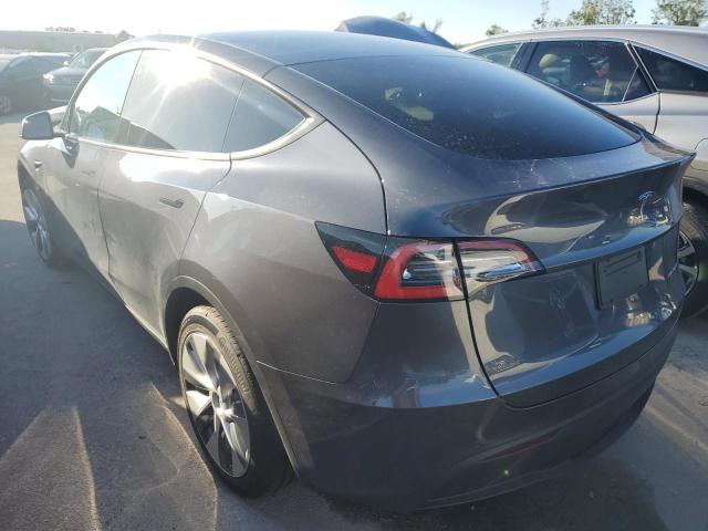 5YJYGDEE3LF047555 - 2020 TESLA MODEL Y رمادي صورة 3
