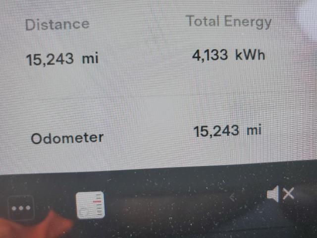 5YJYGDEE3LF047555 - 2020 TESLA MODEL Y رمادي صورة 8