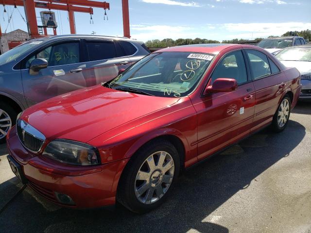 1LNHM87A65Y631005 - 2005 LINCOLN LS RED photo 2