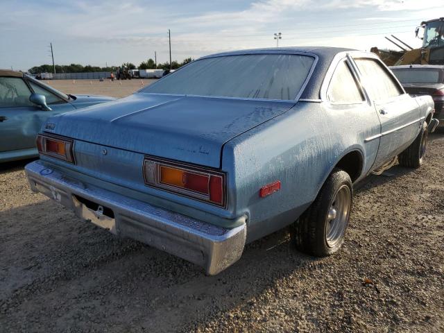 HL29D8B381686 - 1978 PLYMOUTH VOLARE BLUE photo 4