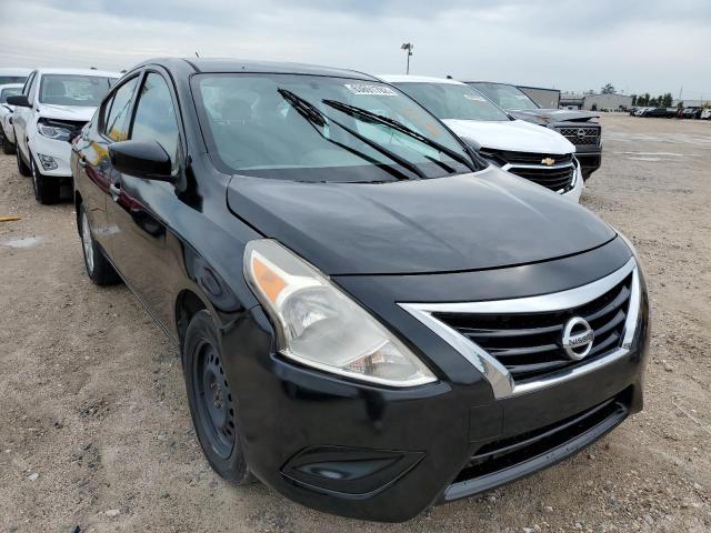 3N1CN7AP3GL912785 - 2016 NISSAN VERSA S BLACK photo 1