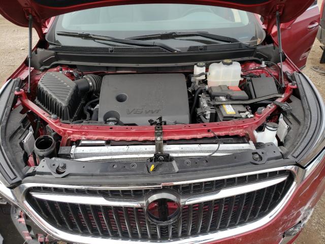 5GAERCKWXMJ235537 - 2021 BUICK ENCLAVE PR RED photo 7