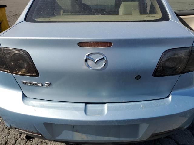 JM1BK12G671624022 - 2007 MAZDA 3 I BLUE photo 10