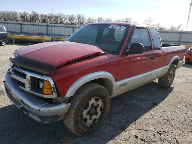 1GCDT19W5S8155864 - 1995 CHEVROLET S TRUCK S1 RED photo 1