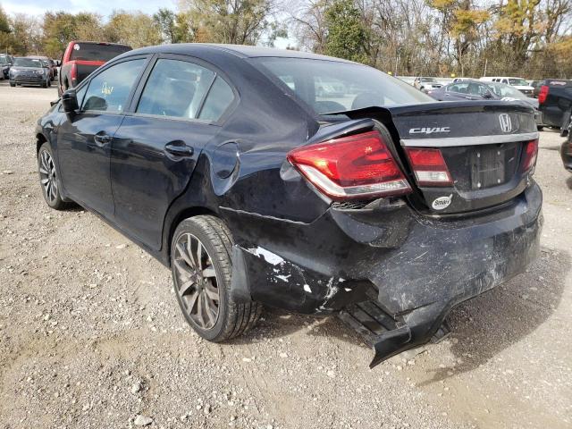 19XFB2F94FE029572 - 2015 HONDA CIVIC EXL Qara foto 3