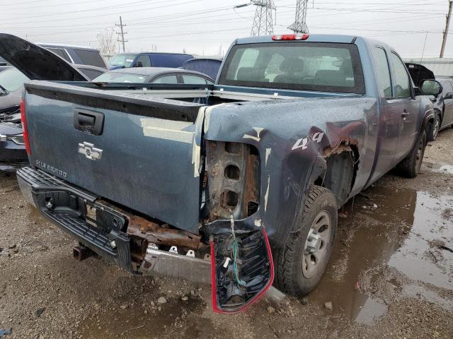 2GCEK19C181112552 - 2008 CHEVROLET SILVRDO LS BLUE photo 4