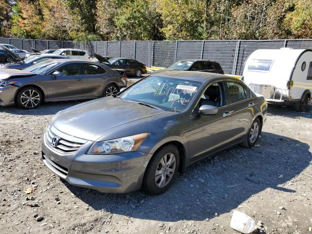 1HGCP2F66CA053656 - 2012 HONDA ACCORD SE GRAY photo 2