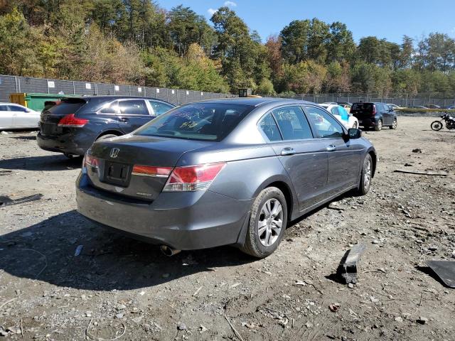 1HGCP2F66CA053656 - 2012 HONDA ACCORD SE GRAY photo 4