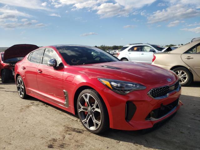 KNAE55LC9J6012640 - 2018 KIA STINGER GT RED photo 1