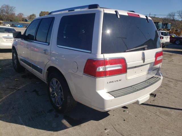 5LMJJ2H57AEJ02289 - 2010 LINCOLN NAVIGATOR WHITE photo 3