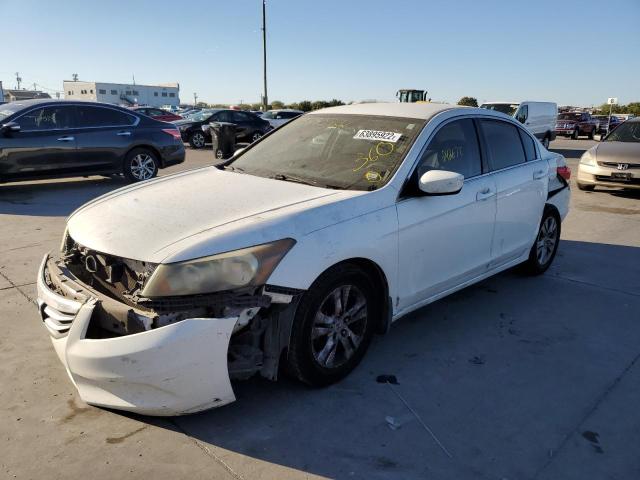 1HGCP2F45CA078126 - 2012 HONDA ACCORD LXP WHITE photo 2