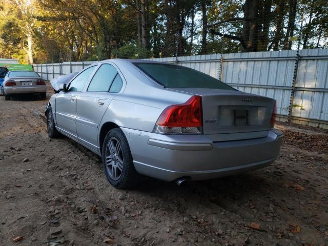 YV1RS592662553780 - 2006 VOLVO S60 2.5T SILVER photo 3