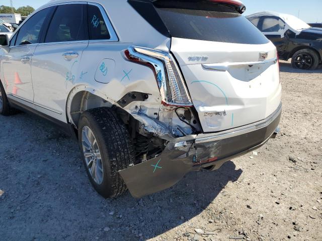 1GYKNCRS8JZ143558 - 2018 CADILLAC XT5 LUXURY WHITE photo 9