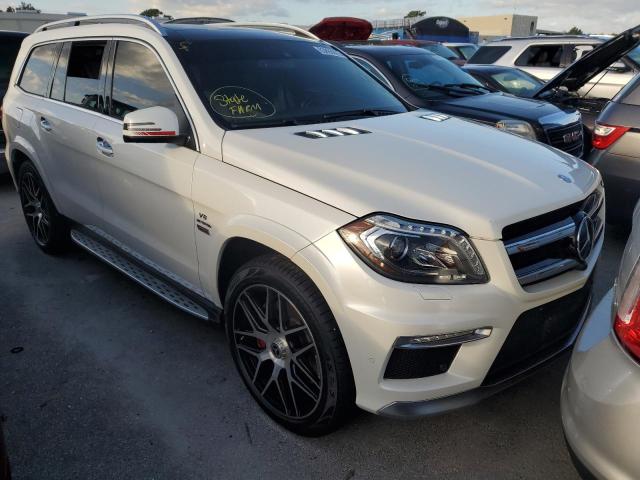 4JGDF7EE3FA571428 - 2015 MERCEDES-BENZ GL 63 AMG WHITE photo 1