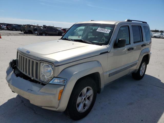 1J4PP2GK6BW594715 - 2011 JEEP LIBERTY SP TAN photo 2