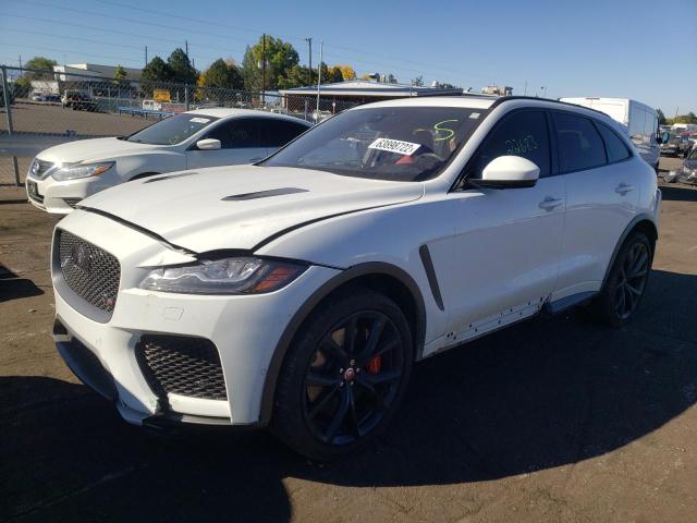 SADCZ2EE1LA659680 - 2020 JAGUAR F-PACE SVR WHITE photo 2