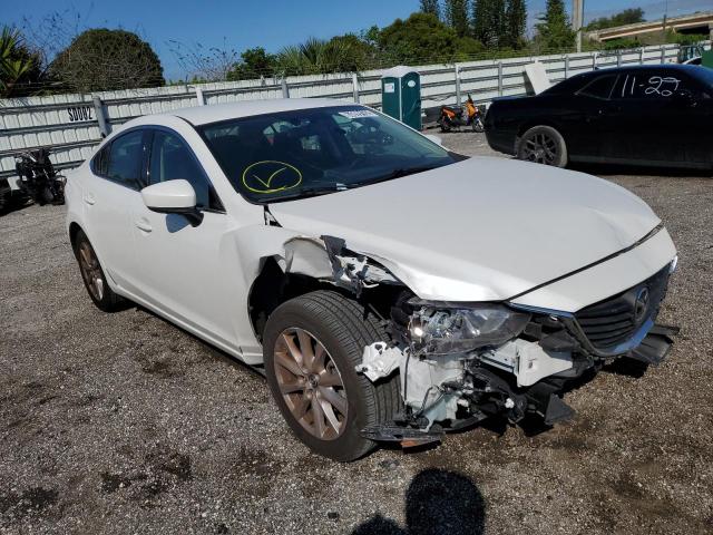 JM1GL1U51H1125337 - 2017 MAZDA 6 SPORT WHITE photo 1