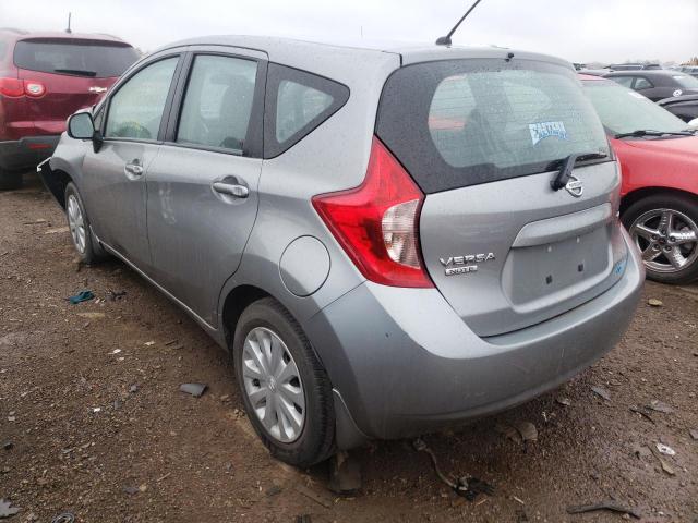 3N1CE2CP7EL435307 - 2014 NISSAN VERSA NOTE SILVER photo 3