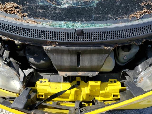 WMEEK31X68K149155 - 2008 SMART FORTWO PAS 黄色 照片 7