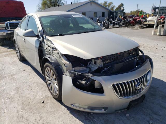W04GN5EC6B1022625 - 2011 BUICK REGAL GOLD photo 1