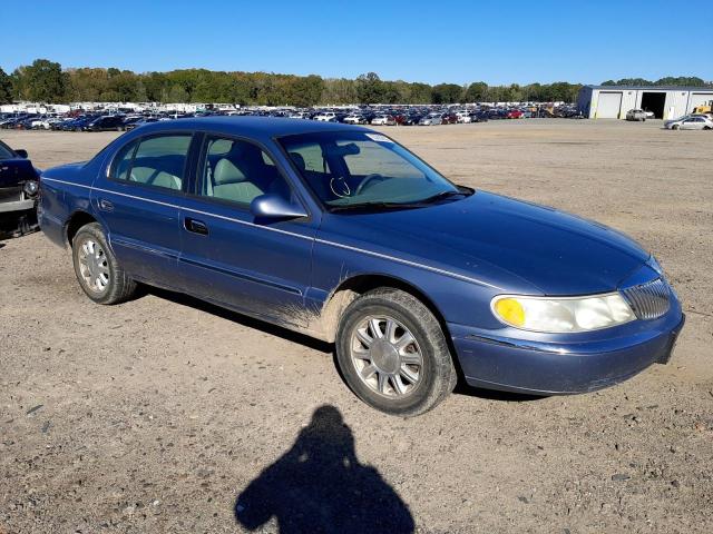 1LNHM97V4XY690243 - 1999 LINCOLN CONTINENTA BLUE photo 1